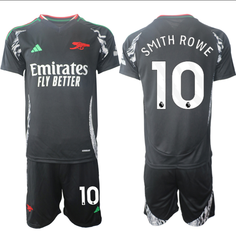 Men 2024-2025 Club Arsenal away Black #10 Soccer Jersey->indianapolis colts->NFL Jersey